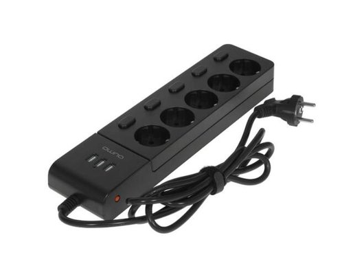 Сетевой фильтр с USB Qumo Power Bar PRO 6SP4U (P-0006)